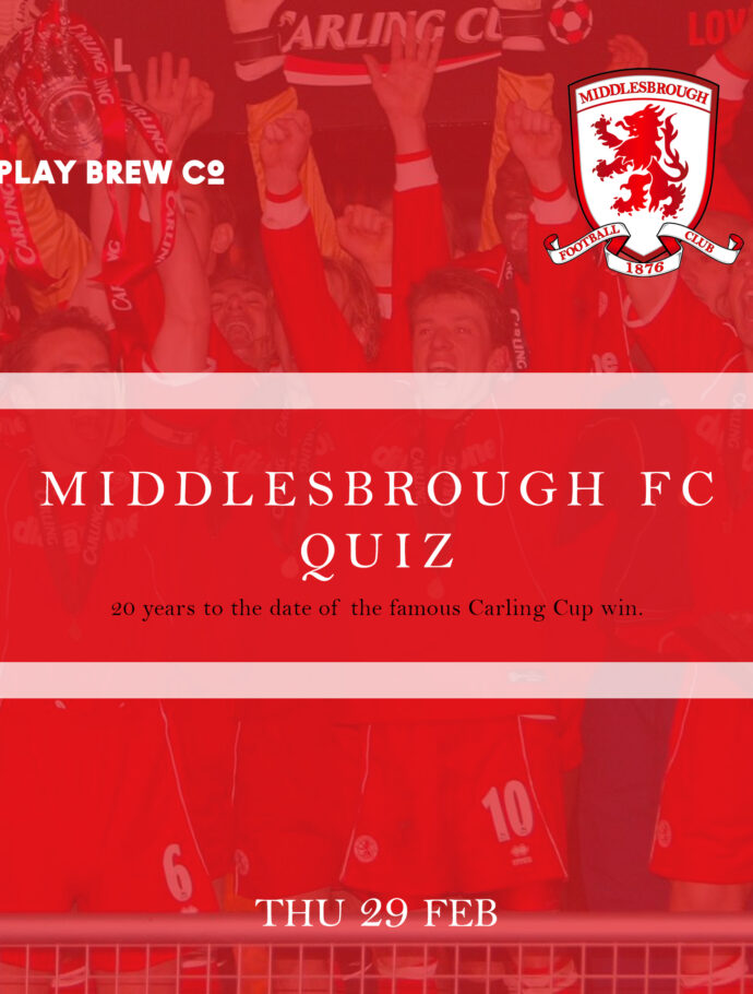 Middlesbrough Football Club Quiz